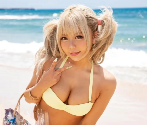 【マジックミラー号×爆乳ギャル】本能のままに腰振る！『もっと突いてぇ♡』水着から溢れる肉感ボディｗ