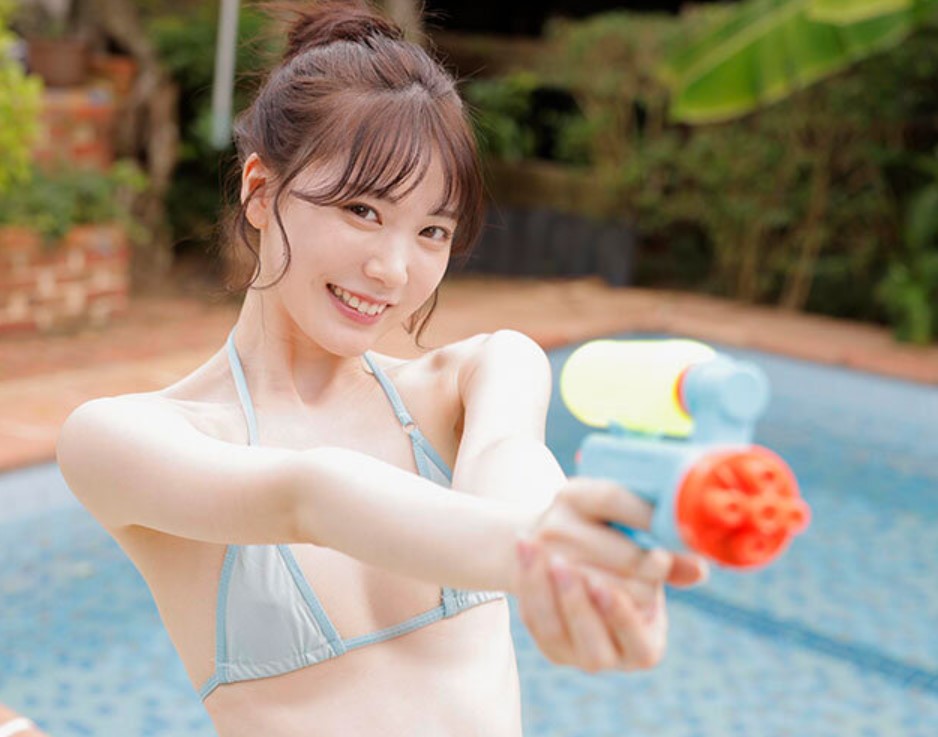 【石川澪×清楚変貌】水着姿の純美少女が豹変！『こんな私も見て…♡』脱いだ瞬間の淫らな瞳が刺激強すぎｗ