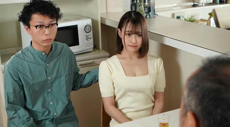 【スレンダー巨乳妻×寝取られ】真面目だと思った義父に狙われる！『やめてお願い…♡』盗撮から始まり快楽に堕とされるｗ