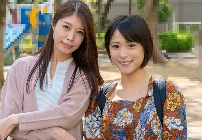 旦那チ◯ポに飽きたママ友達が他人肉棒に依存エッチww一本のチ◯ポを巡りイキ合い合戦w