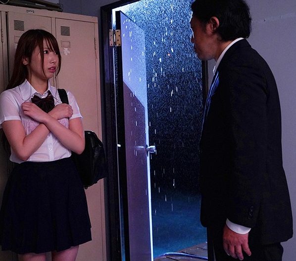 【西宮ゆめ】校内一可愛いJKの雨濡れ姿に先生チ◯ポ限界ww誰もが憧れる豊満おっぱいを揉みしだきww