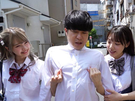 【松本いちか×白桃はな】放課後は生エッチのお時間です♡♡勃起チ◯ポをぶち込みアンアン喘ぐJKww