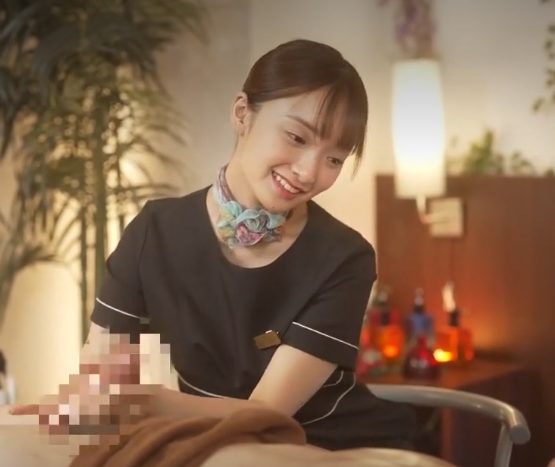 【エステ×淫乱痴女】客をイキ顔を見るのが趣味のお姉さんが絶品ハンドテクでおちんぽをしごいて即イキ！