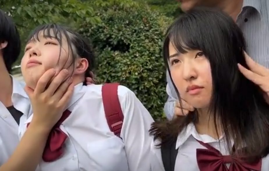 【レイプ×女子高生】制服美少女達が鬼畜男性にガチ強姦！喉奥までイラマ攻めされ膣奥に大量中出し！