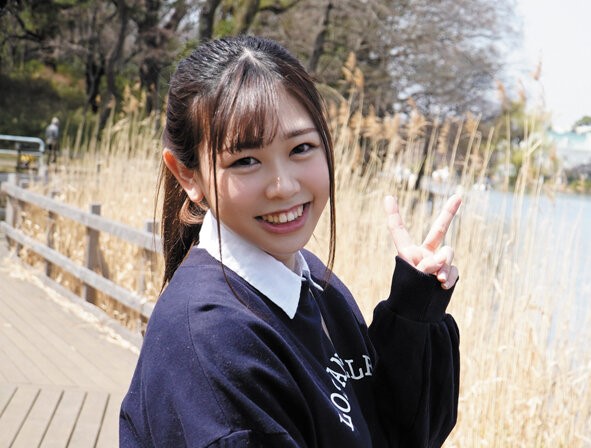 【デカパイ攻め×清楚美女】黒髪美少女が体を擦り付け勃起した肉棒を濃厚テクでイカす！