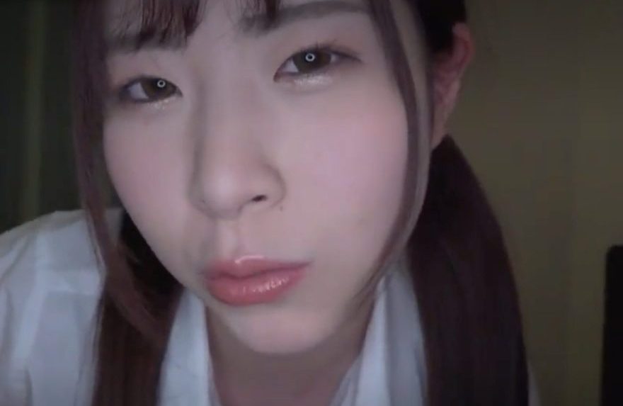 【痴女攻め×ロリ顔JK】幼い顔したデカパイちゃんが乳首犯して勃起した肉棒に跨り騎乗位ハメ！